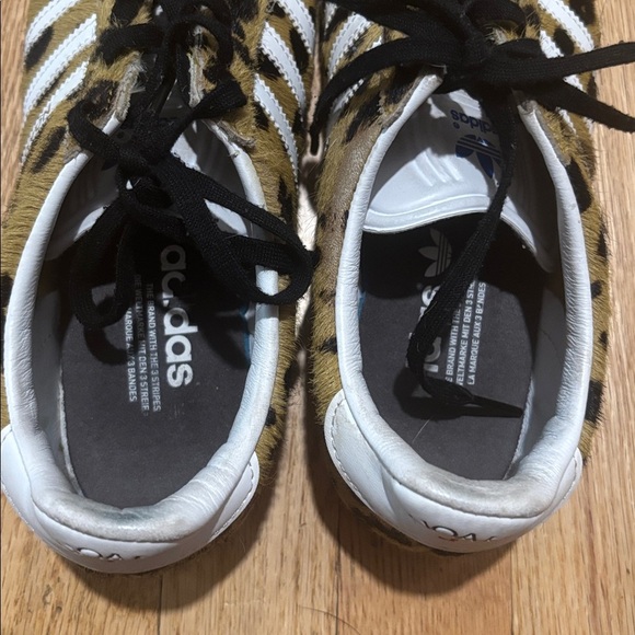 ADIDAS x NOAH cheetah gazelle real fur sneakers - Picture 7 of 9